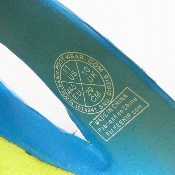 実際に弊社で買取させて頂いたKEEN/キーン シャンティアーツ HIMESHIBAヒメシバ サンダル 29.0の画像 5枚目