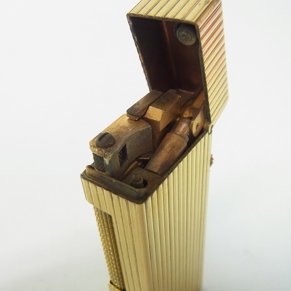 実際に弊社で買取させて頂いたdunhill/ダンヒル サイドローラー ガスライター ストライプの画像 3枚目