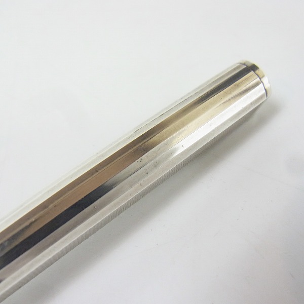 実際に弊社で買取させて頂いたdunhill/ダンヒル シルバー925 ドレスコレクション ペン先18K/750 万年筆の画像 5枚目
