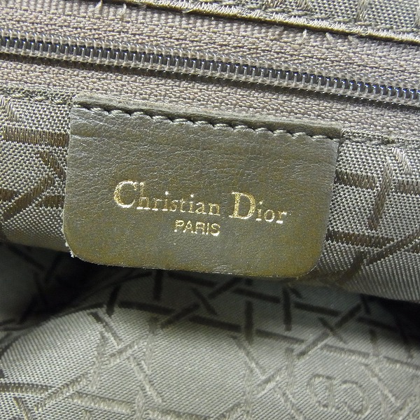 実際に弊社で買取させて頂いたChristian Dior/クリスチャンディオール ハンドバッグ/チャーム付の画像 5枚目