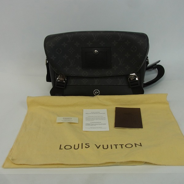 実際に弊社で買取させて頂いたLouis Vuitton×fragment design 限定 モノグラム・エクリプス メッセンジャー・ヴォワヤージュPM M40511の画像 8枚目