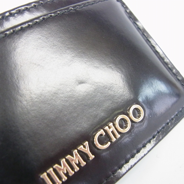 実際に弊社で買取させて頂いたJIMMY CHOO/ジミーチュウ UMIKA レザーカード ホルダー/ケースの画像 7枚目