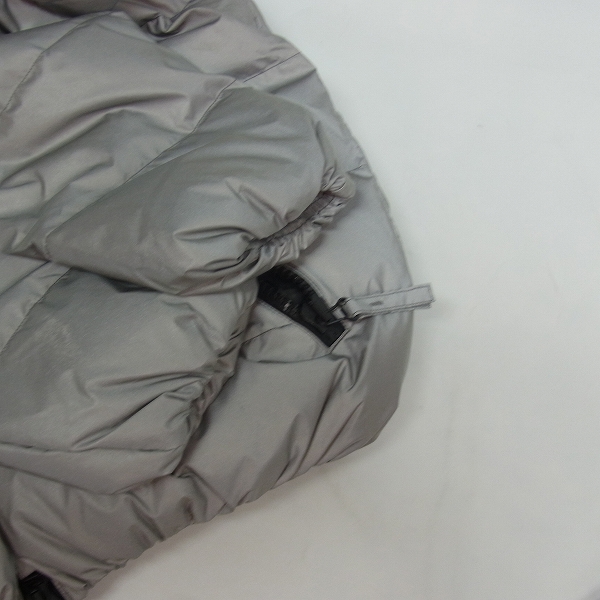 実際に弊社で買取させて頂いたHYDROGEN×DUVETICA/ハイドロゲン×デュベティカ リフレクター ダウンジャケット 21D000/50の画像 7枚目
