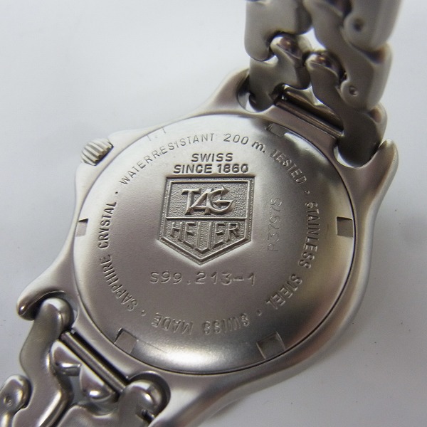 実際に弊社で買取させて頂いたTAG HEUER/タグホイヤー セルシリーズ 腕時計 S99.213-1【動作未確認】 の画像 3枚目