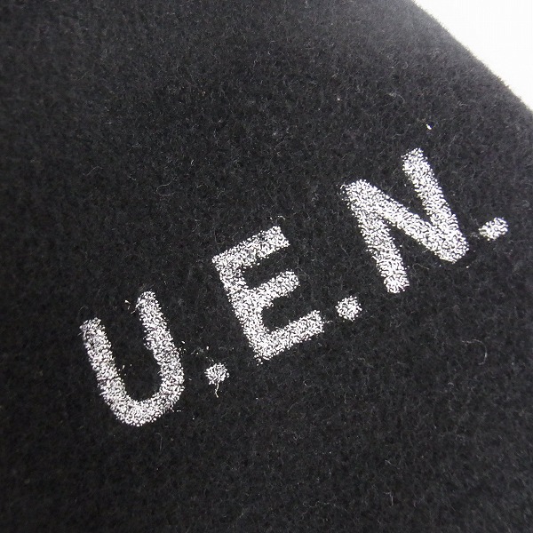 実際に弊社で買取させて頂いたuniform experiment/ユニフォームエクスペリメント 16AW メルトンPコート UE-167005/1の画像 4枚目