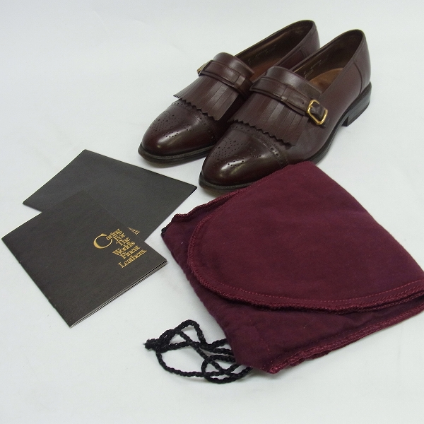 実際に弊社で買取させて頂いたAllen Edmonds/アレンエドモンズ ストラップ/キルトローファー 7Eの画像 7枚目