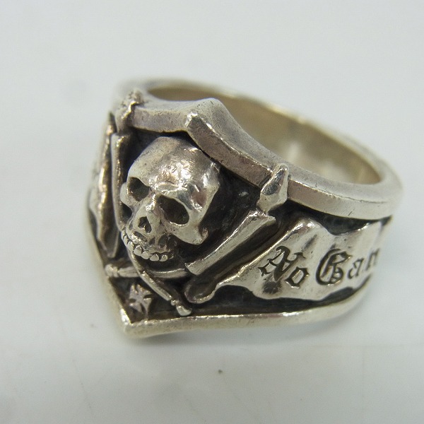 実際に弊社で買取させて頂いたDEAL DESIGN/ディールデザイン スカルリング 17.5号