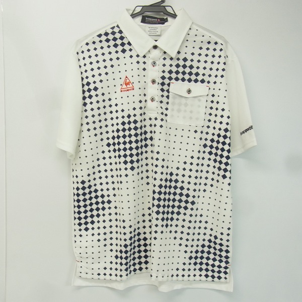 実際に弊社で買取させて頂いたlecoqsportif/ルコックスポルティフ ゴルフウェア ポロシャツ L