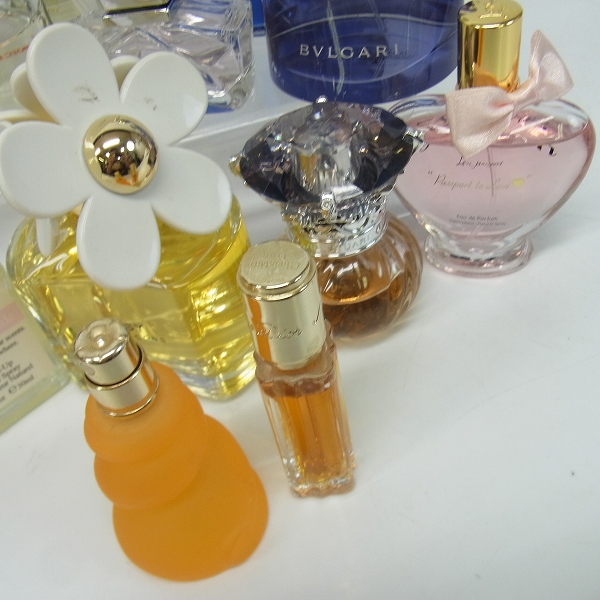 実際に弊社で買取させて頂いたBVLGARI、LOVE SPELL、MARC JACOBS 他　香水、ボディーローション、フレグランスミスト　20点以上セットの画像 1枚目