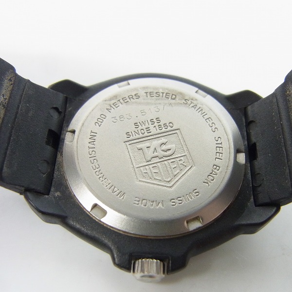 実際に弊社で買取させて頂いたTAG Heuer/タグホイヤー フォーミュラ1 383.513【動作未確認】の画像 3枚目