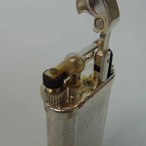 実際に弊社で買取させて頂いたdunhill/ダンヒル UNIQUE/ユニーク イングランド  シルバーガスライター/UL1301の画像 3枚目