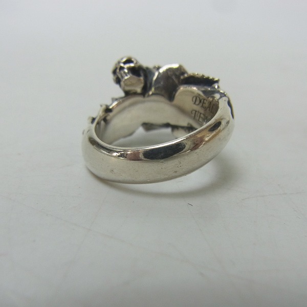 実際に弊社で買取させて頂いたDEAL TEARS/ディールティアーズ　トランスローズ リング/9号 の画像 2枚目