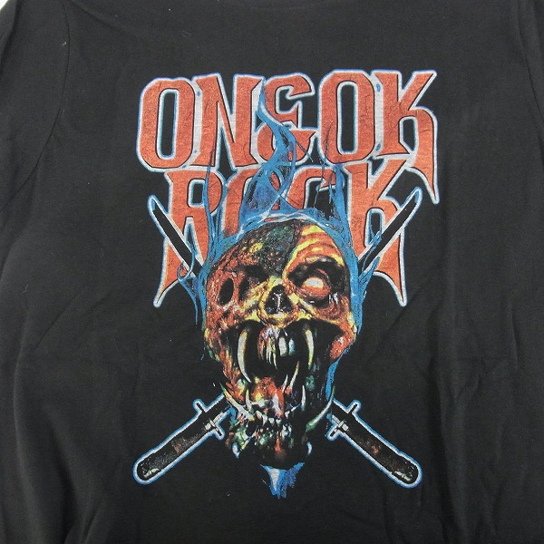 実際に弊社で買取させて頂いたONE OK ROCK/ロットングラフティ バンドTシャツ 5枚セットの画像 3枚目