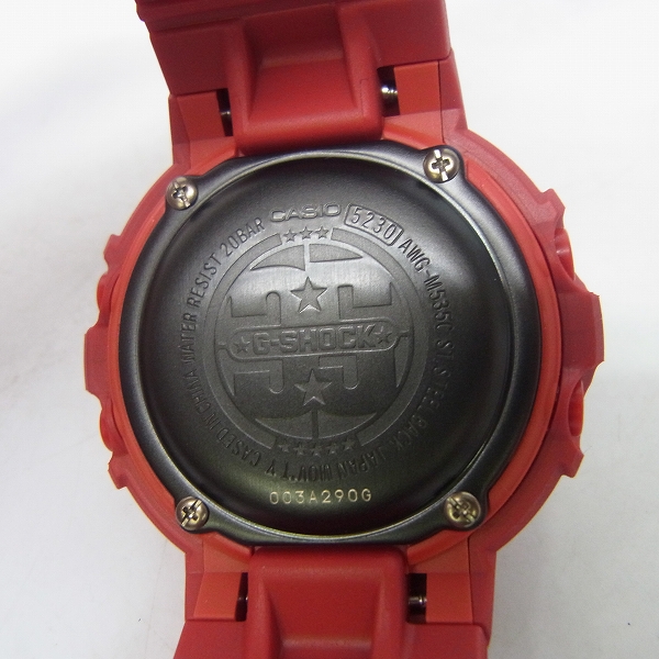 G-SHOCK/Gショック 35th記念 アナデジ RED OUT/レッドアウト AWG-M535C