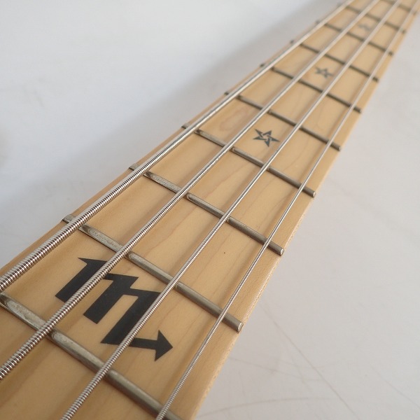 実際に弊社で買取させて頂いた★【カスタムオーダー品】ESP/イーエスピー エレキベース MCK-830CTM ハードケース付の画像 2枚目