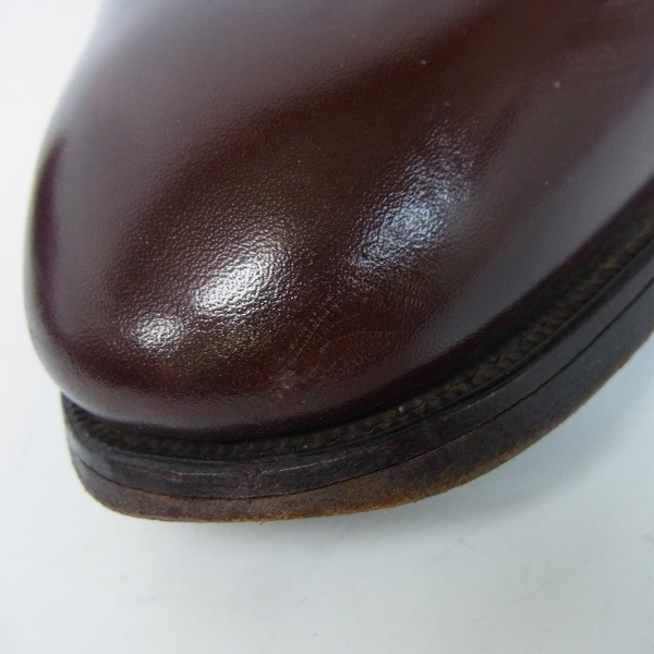 実際に弊社で買取させて頂いたAllen Edmonds/アレンエドモンズ キャップトゥ 内羽根 レザーシューズ 8EEの画像 7枚目