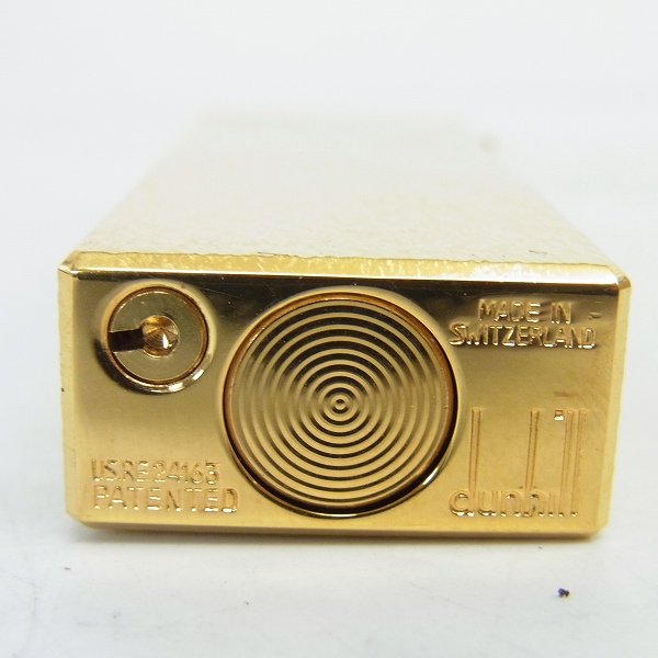 実際に弊社で買取させて頂いたDunhill/ダンヒル ROLLA GAS/ローラ ガス ライター ハンマートーン USRE24163の画像 2枚目