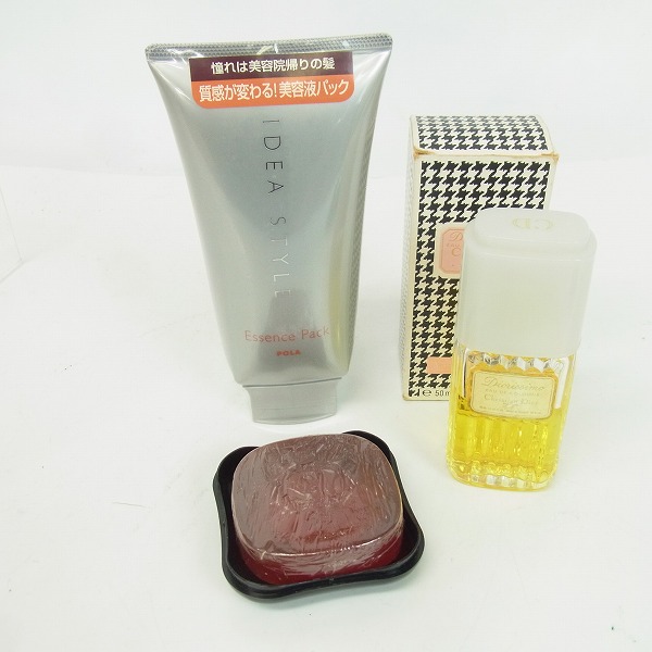 実際に弊社で買取させて頂いたChristian Dior/クリスチャンディオール POLA/ポーラ他 香水/ヘアパック等 3点セット