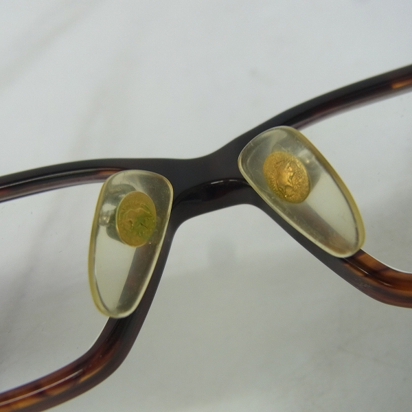 実際に弊社で買取させて頂いたHUNTING WORLD/ハンティングワールド スクエアメガネフレーム べっ甲柄 HTW-006/145の画像 2枚目