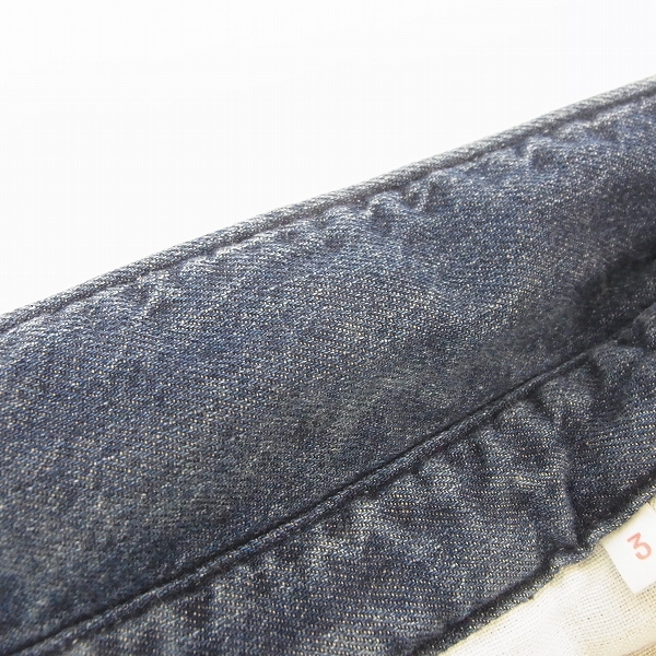 実際に弊社で買取させて頂いたBLUEBLUE/ブルーブルー/ハリウッドランチマーケット インディゴ/カバーオールジャケット 3の画像 7枚目