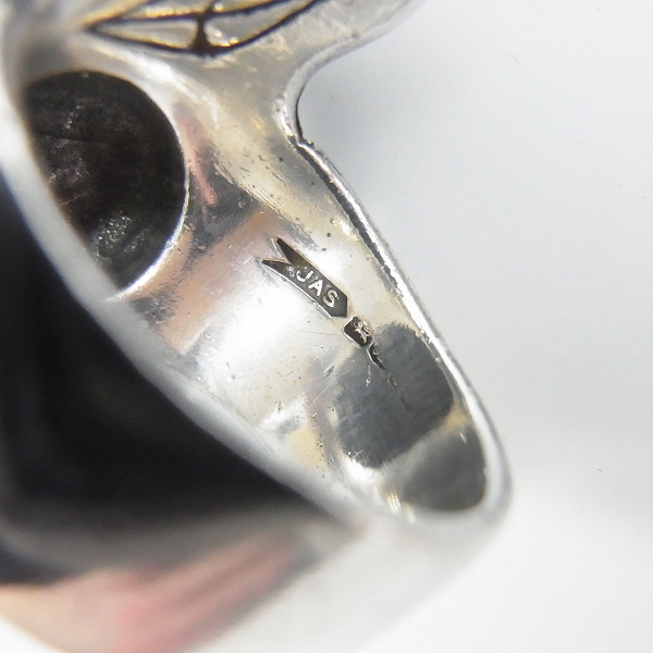 実際に弊社で買取させて頂いたCRAZY PIG/クレイジーピッグ トライバルスカルリング/18号の画像 5枚目