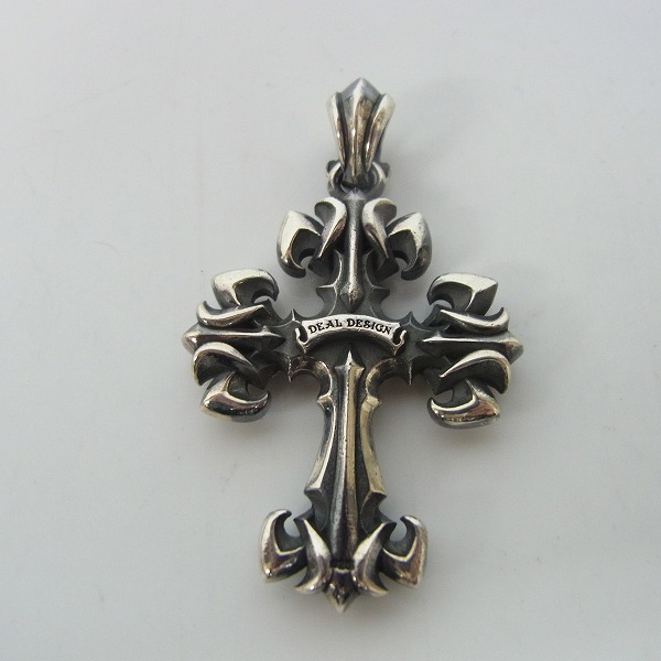 実際に弊社で買取させて頂いたDEAL DESIGN/ディールデザイン リリークロス シルバー ペンダント/シルバーの画像 2枚目