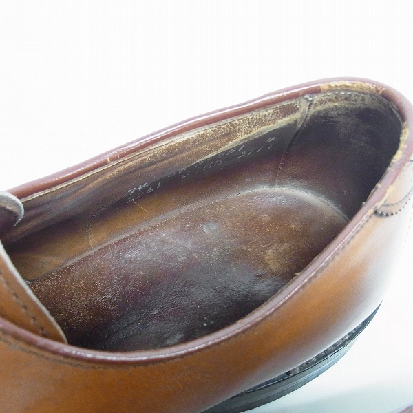 実際に弊社で買取させて頂いたAllen Edmonds/アレンエドモンズ モンクストラップシューズ 7.5EEの画像 6枚目