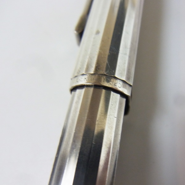 実際に弊社で買取させて頂いたdunhill/ダンヒル シルバー925 ドレスコレクション ペン先18K/750 万年筆の画像 2枚目