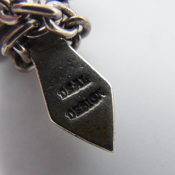 実際に弊社で買取させて頂いたDEAL DESIGN/ディールデザイン チェーンウインドクロス/ペンダントトップの画像 3枚目