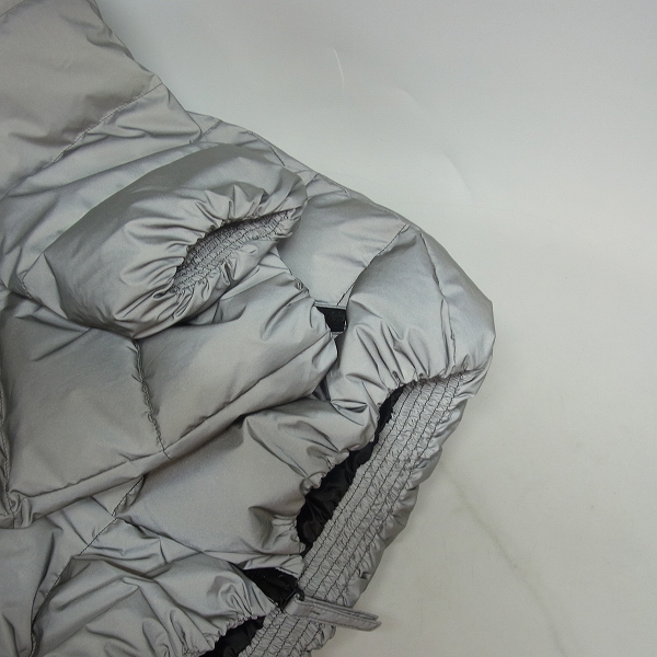 実際に弊社で買取させて頂いたHYDROGEN×DUVETICA/ハイドロゲン×デュベティカ リフレクター ダウンジャケット 21D000/54の画像 6枚目