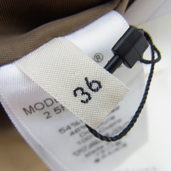 実際に弊社で買取させて頂いた【未使用】CELINE/セリーヌ 1B タキシードジャケット 36の画像 4枚目