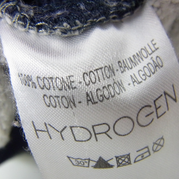 実際に弊社で買取させて頂いたHYDROGEN/ハイドロゲン 裾ジップ スウェットパンツ XLの画像 3枚目