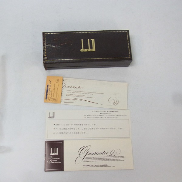 実際に弊社で買取させて頂いたdunhill/ダンヒル シルバー925 ドレスコレクション ペン先18K/750 万年筆の画像 6枚目