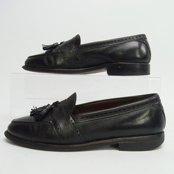 実際に弊社で買取させて頂いたAllen Edmonds/アレンエドモンズ パンチド タッセルローファー 7EEの画像 3枚目