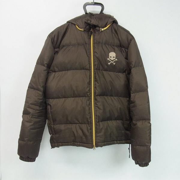 実際に弊社で買取させて頂いたHYDROGEN/ハイドロゲン フード脱着式 スカル刺繍ダウンジャケット/L