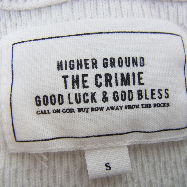 実際に弊社で買取させて頂いたTHE CRIMIE/クライミー サーマルTシャツ/カットソー/S/2点セットの画像 2枚目