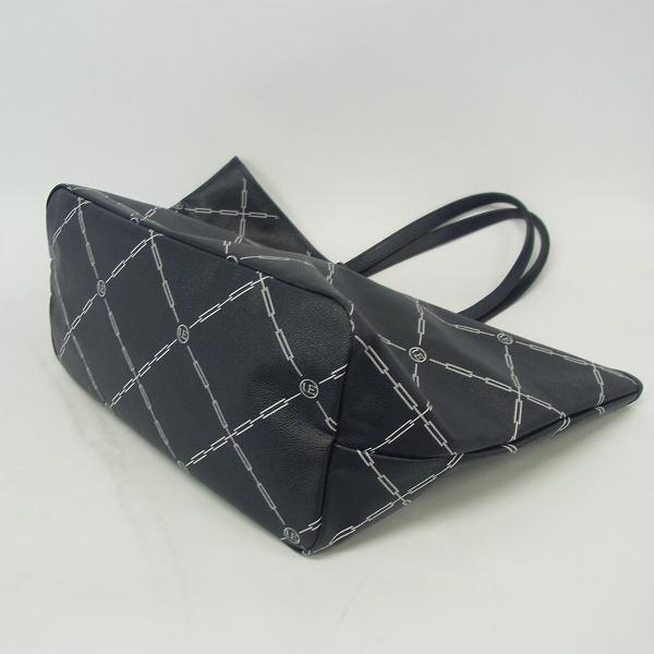 実際に弊社で買取させて頂いたuniform experiment/ユニフォームエクスペリメント UEロゴ/チェーンプリント トートバッグの画像 2枚目