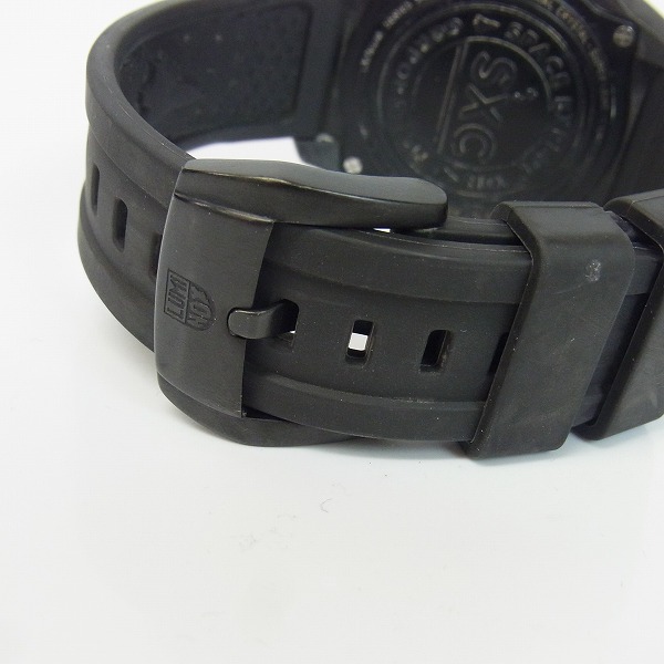 実際に弊社で買取させて頂いたLUMINOX ルミノックス 5020 SXC GMT SPACE CARBON Ref.5021 の画像 2枚目