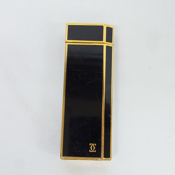 実際に弊社で買取させて頂いたCartier/カルティエ ロゴ入り ガスライター ブラック