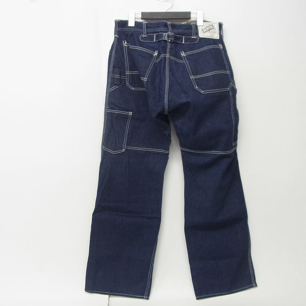 実際に弊社で買取させて頂いたDENIME/ドゥニーム インディゴ ペインター デニムパンツ 33の画像 1枚目