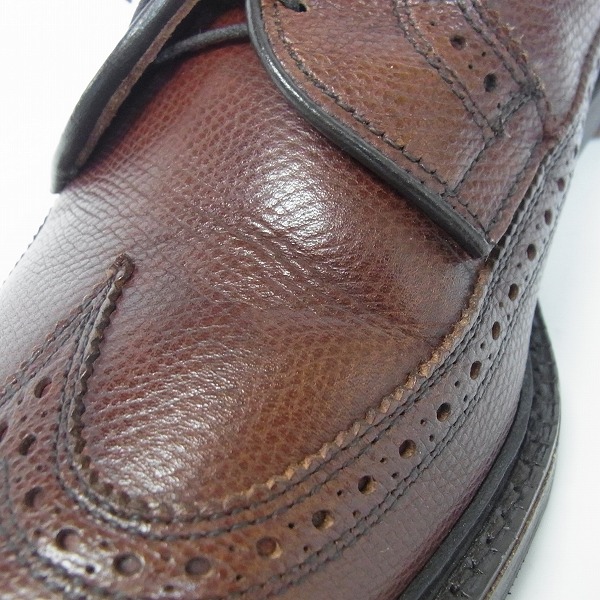 実際に弊社で買取させて頂いたBrooks Brothers/ブルックスブラザーズ ウィングチップ シューズ 76131026/8.5の画像 6枚目