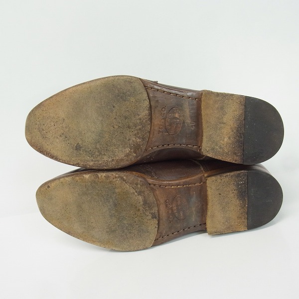 実際に弊社で買取させて頂いたEDIFICE/エディフィス RINGHIO レザーブーツ 1152/40の画像 2枚目