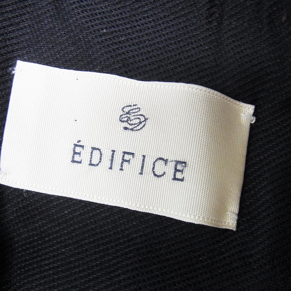 実際に弊社で買取させて頂いたEDIFICE/エディフィス コットン 2Bテーラードジャケット 46の画像 2枚目