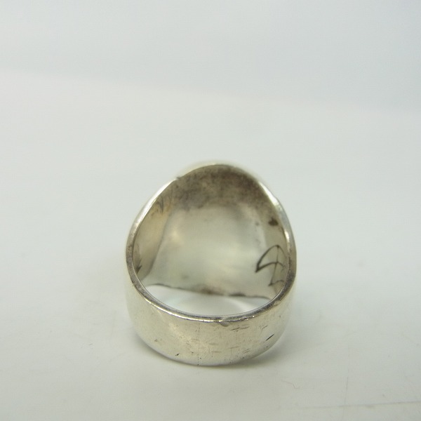 実際に弊社で買取させて頂いたCRAZYPIG/クレイジーピッグ クリスタルスカルリング 14号の画像 3枚目