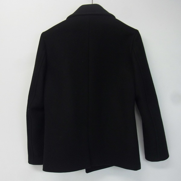 実際に弊社で買取させて頂いたLithium homme/リチウムオム MILIOR ヘビーメルトン Pコート 46の画像 1枚目