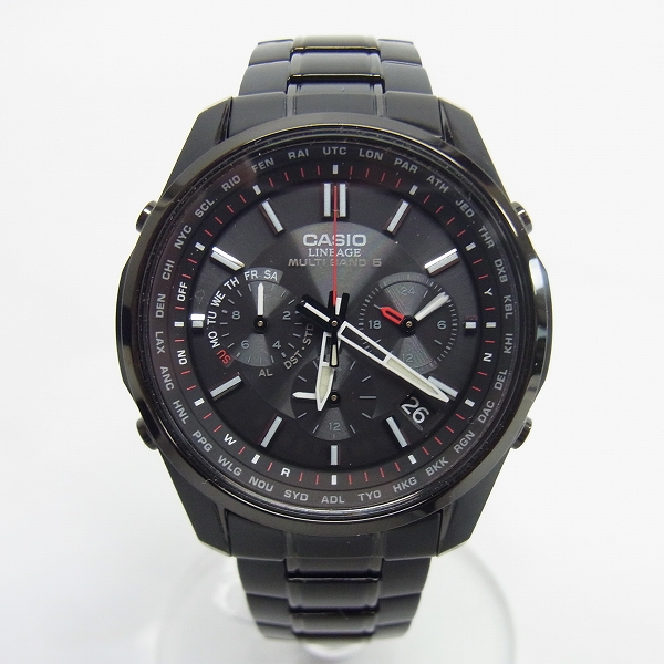 実際に弊社で買取させて頂いた【未使用】CASIO/カシオ LINEAGE/リニエージ ソーラー電波時計 LIW-M610DB-1AJFの画像 0枚目