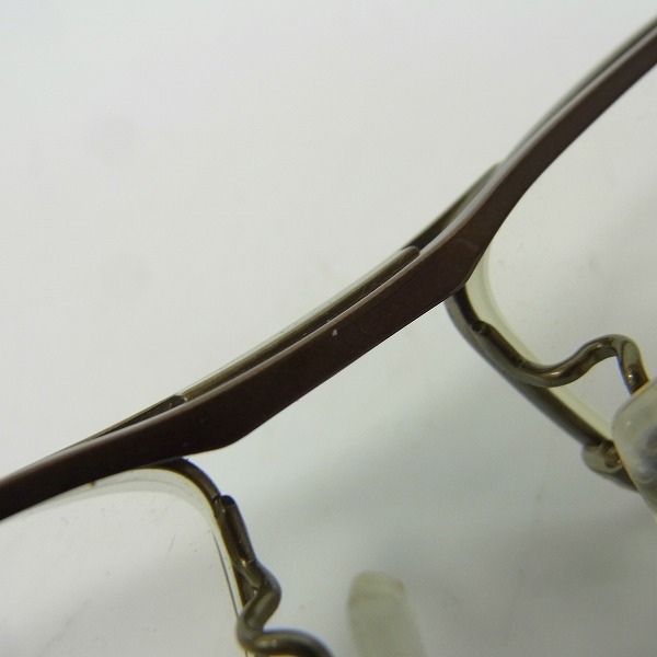 実際に弊社で買取させて頂いたLess than human/レスザンヒューマン IN AND OUT-2 メガネフレームの画像 6枚目