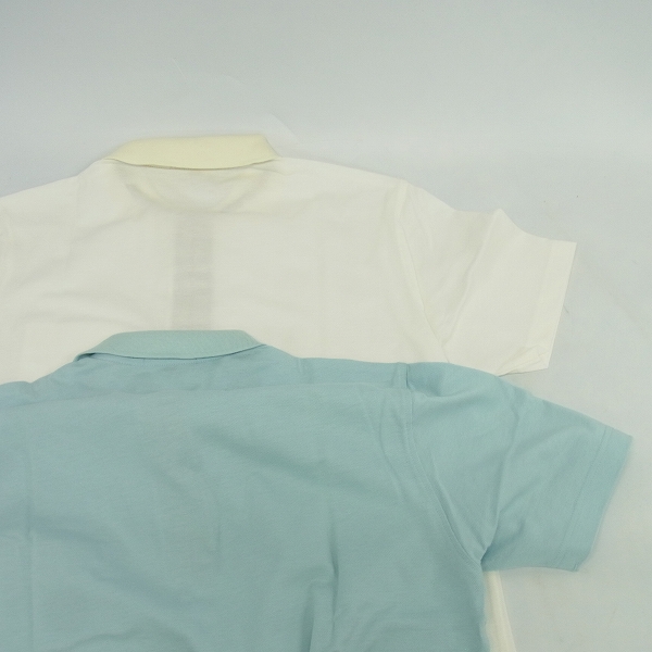 実際に弊社で買取させて頂いた【未使用】BURBERRY LONDON/バーバリーロンドン ゴルフウェア 半袖ポロシャツ L 2点セットの画像 2枚目