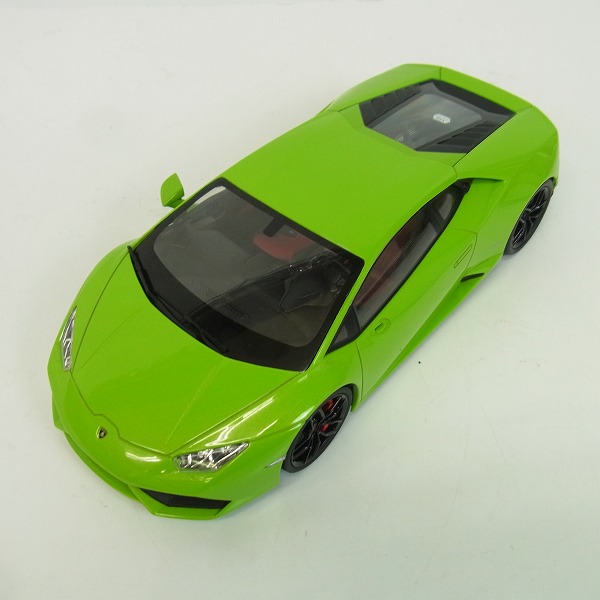 実際に弊社で買取させて頂いた【難有】KYOSHO/京商 Lamborghini Huracan ランボルギーニ ウラカン 1/18 ミニカー 緑