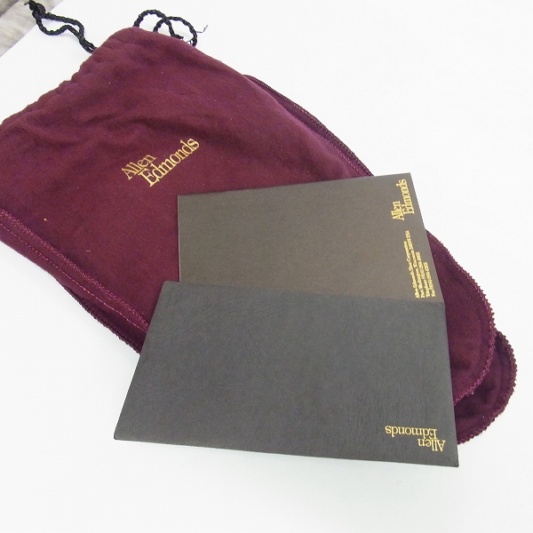 実際に弊社で買取させて頂いたAllen Edmonds/アレンエドモンズ 外羽根 プレーントゥシューズ 7EEの画像 8枚目